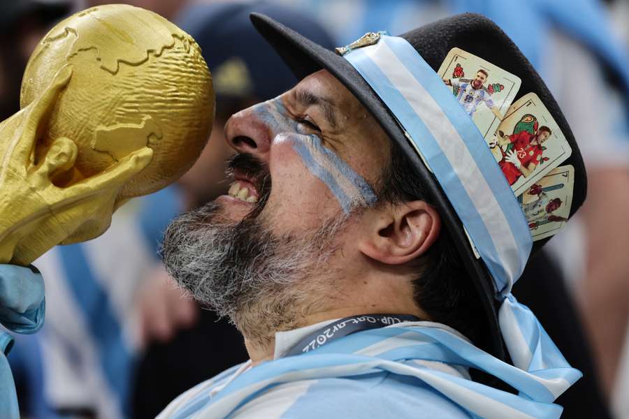 Los argentinos sueñan con la tercera Copa del Mundo