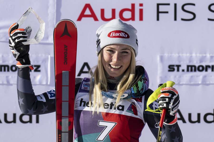 Mikaela Shiffrin heeft 78e wereldbekerzeges op zak