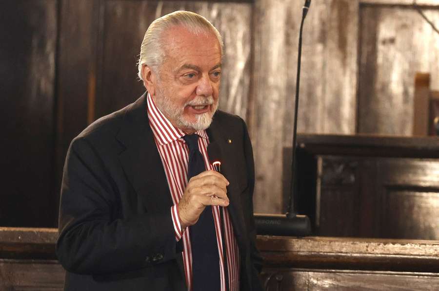 Aurelio De Laurentiis, presidente do Nápoles