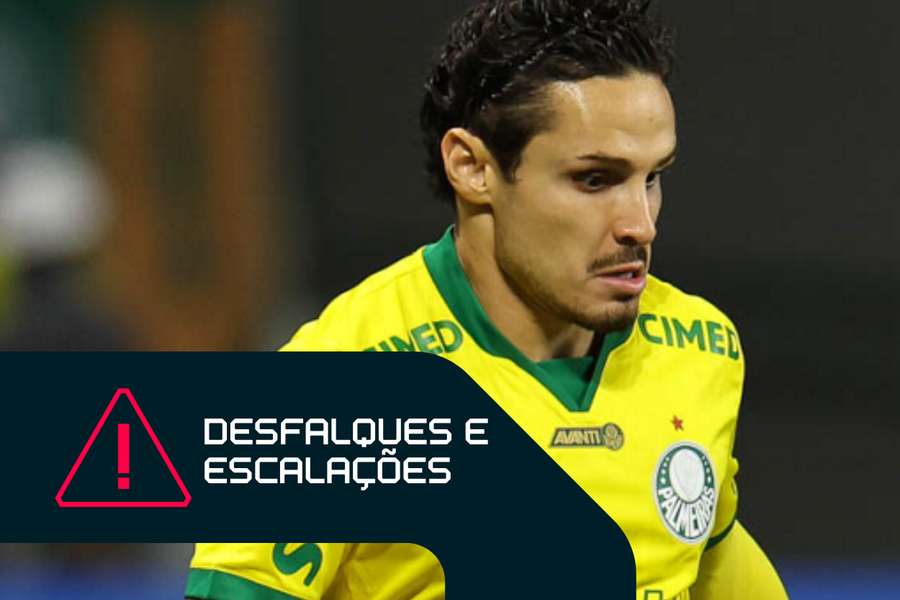 Raphael Veiga desfalca o Palmeiras na última rodada por suspensão