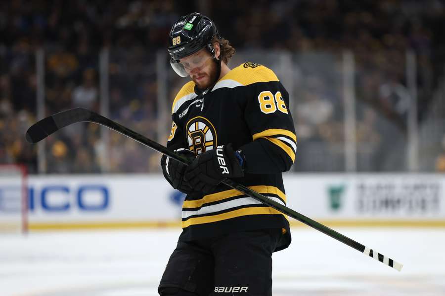 David Pstrnak zapewnił Boston Bruins zwycięstwo po trafieniu w dogrywce