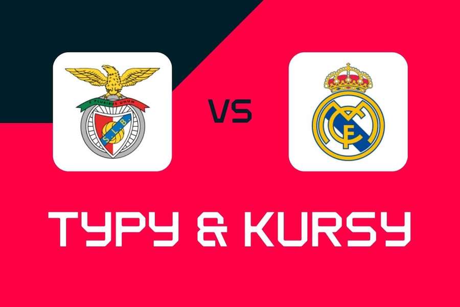 Benfica - Real Madryt: Typy bukmacherskie, najlepsze kursy i zakłady (Liga Mistrzów)