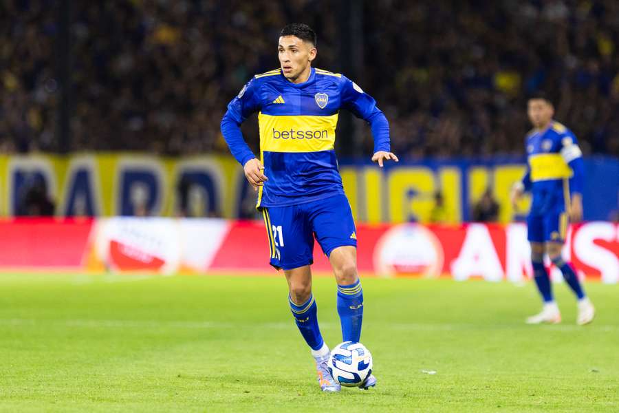 Ezequiel Fernández ao serviço do Boca Juniors