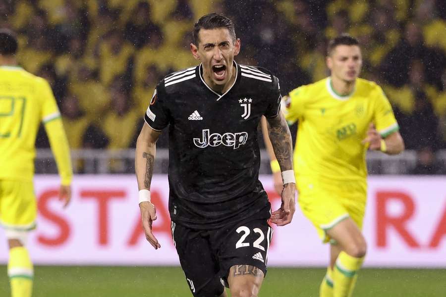 Ángel Di María was tegen FC Nantes de grote man met drie treffers 