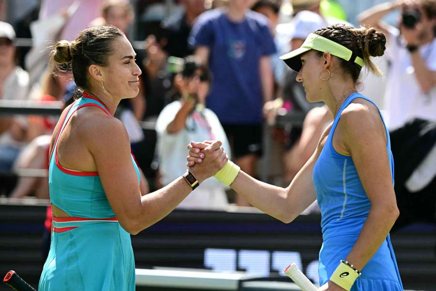 Sabalenka is through to the quarter-finals in Berlin