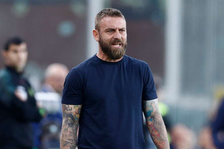 Daniele De Rossi é o novo treinador da Roma