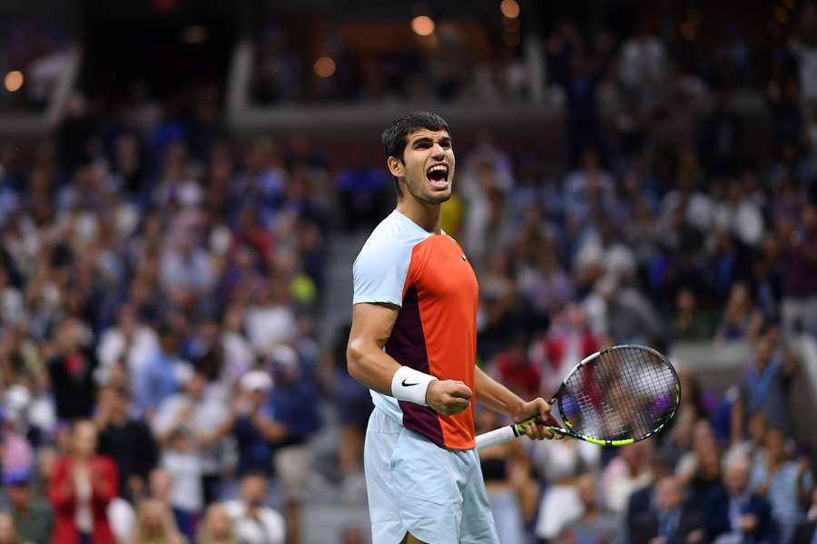 US Open v roku 2022 ovládol premiérovo Carlos Alcaraz.