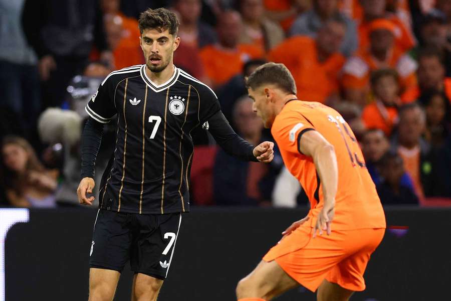Kai Havertz está fora dos próximos jogos da Alemanha Kai Havertz está fora dos próximos jogos da Alemanha