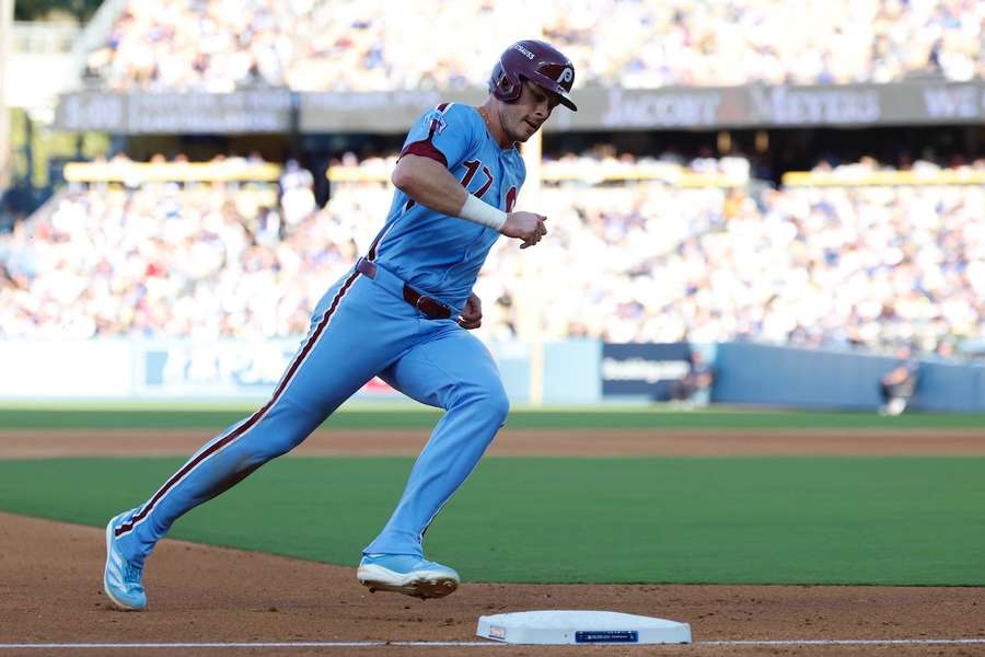 Max Kepler muss mit seinen Phillies in den Playoffs der MLB die Segel streichen. Max Kepler muss mit seinen Phillies in den Playoffs der MLB die Segel streichen.
