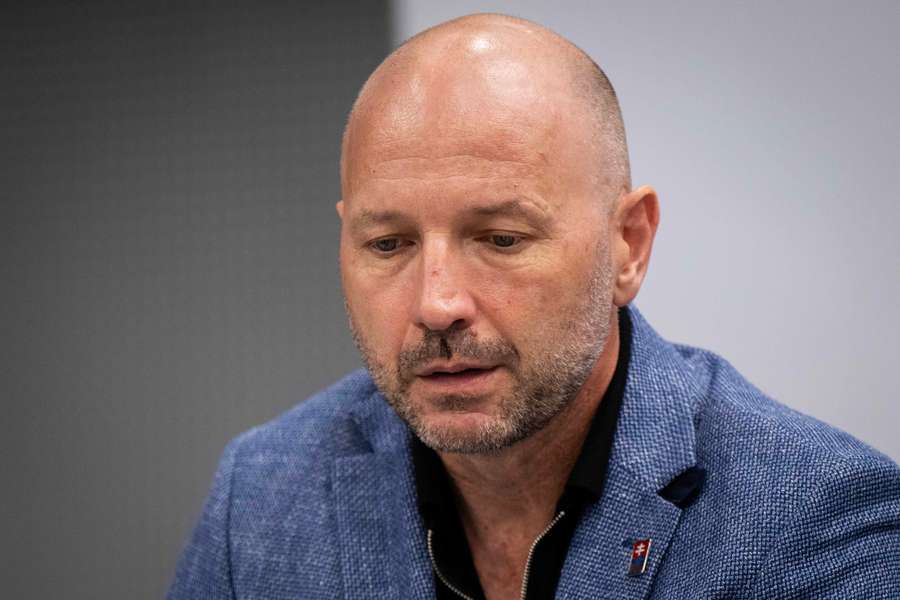 Hurtaj počas tlačovej konferencie v Bratislave. Hurtaj počas tlačovej konferencie v Bratislave.