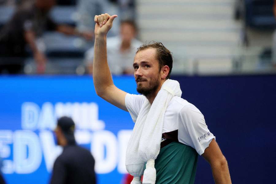 Medvedev is into the semi-finals Medvedev is into the semi-finals