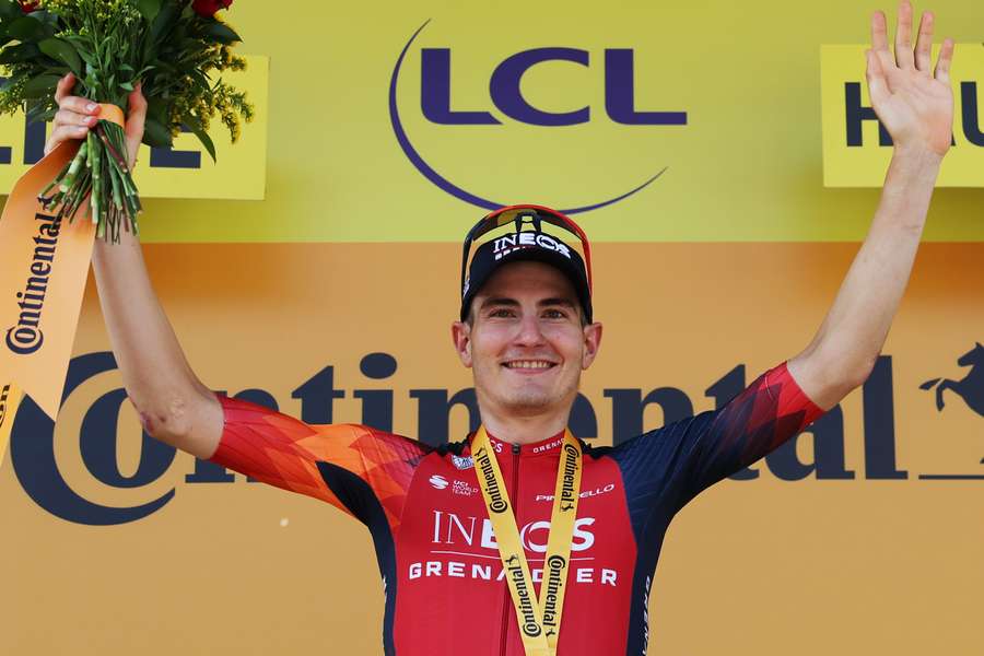 Carlos Rodríguez, ganador de etapa en el Tour de Francia 2023, correrá la Clásica San Sebastián