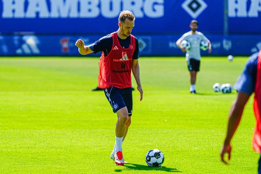 Sebastian Schonlau im HSV-Training