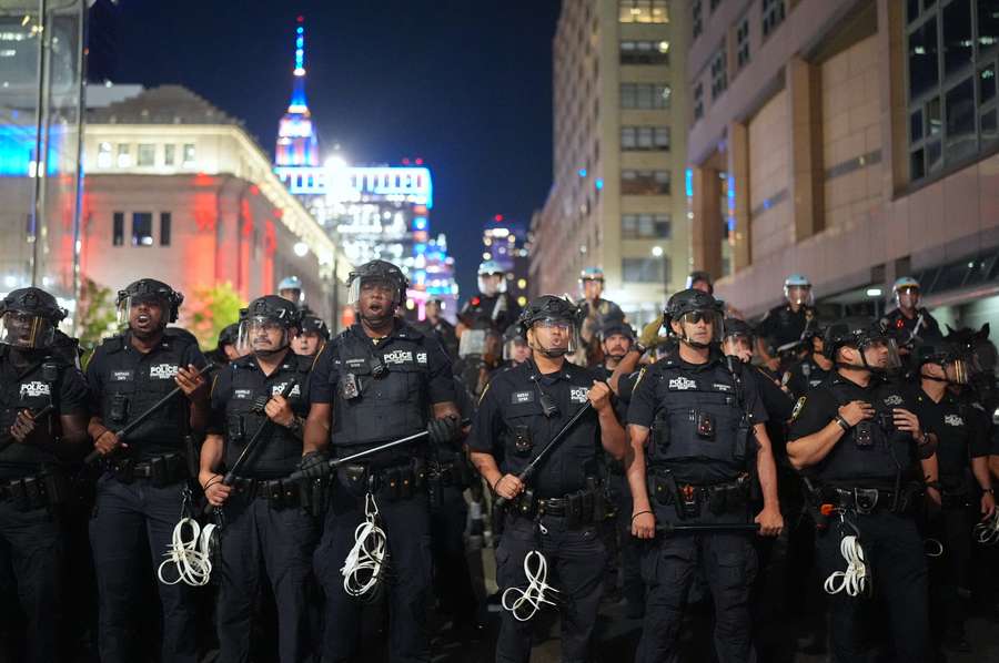 Polícia de Nova York isolou áreas da cidade para evitar uma confusão ainda maior