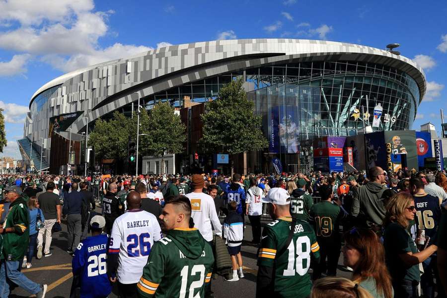 NFL begyndte at spille kampe på Tottenham Hotspur Stadium med to kampe i 2019