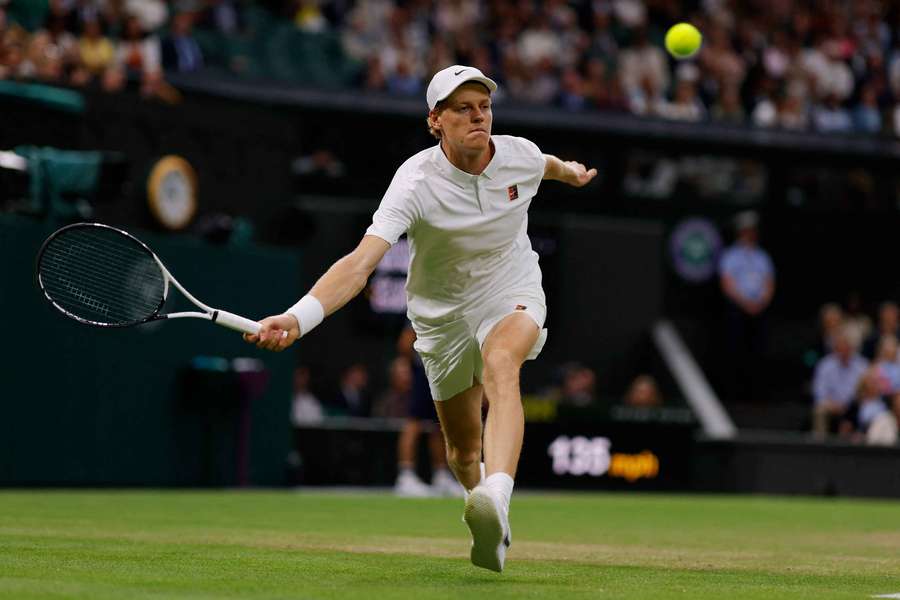 Jannik Sinner at Wimbledon