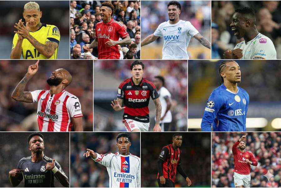 Na corrida pela Copa, 11 atacantes brasileiros foram às redes entre sábado (2) e segunda (4)