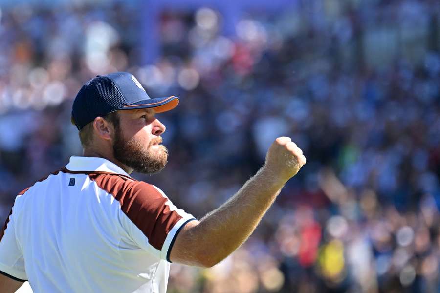 Der Engländer Tyrrell Hatton ballt die Faust.