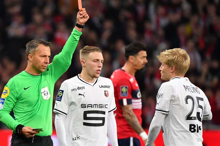O empate entre o Lille e o Rennes foi o último encontro que Johan Hamel dirigiu