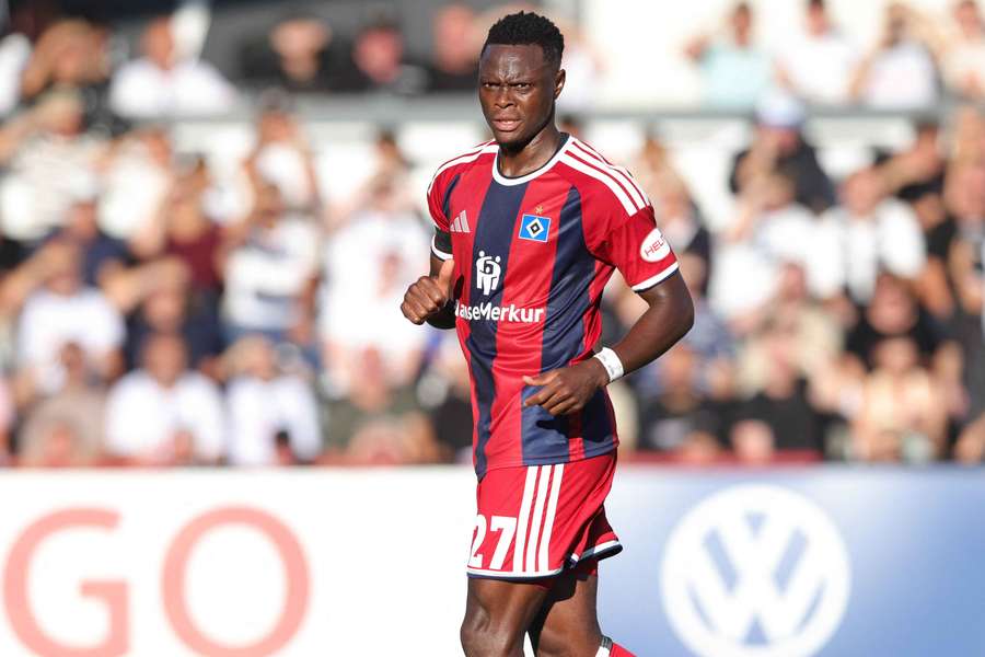 Der Hamburger SV muss vorerst auf Angreifer Patson Daka verzichten. Der Hamburger SV muss vorerst auf Angreifer Patson Daka verzichten.