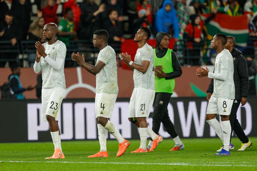 South Africa had 18 attempts at goal but managed to score just once.