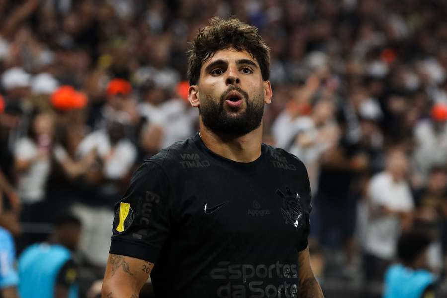 Yuri Alberto marcou o primeiro gol do Corinthians na partida