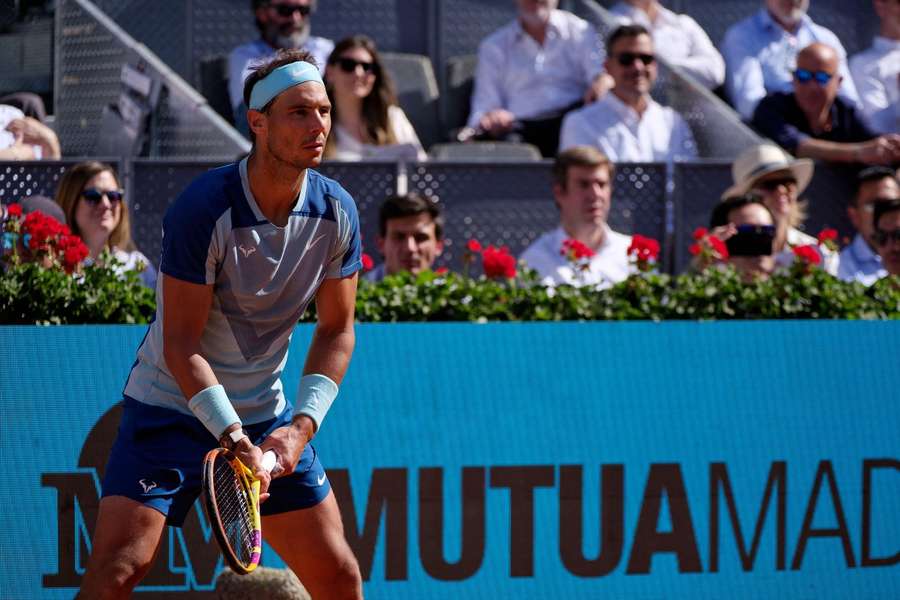 Rafa Nadal bei den Mutua Madrid Open