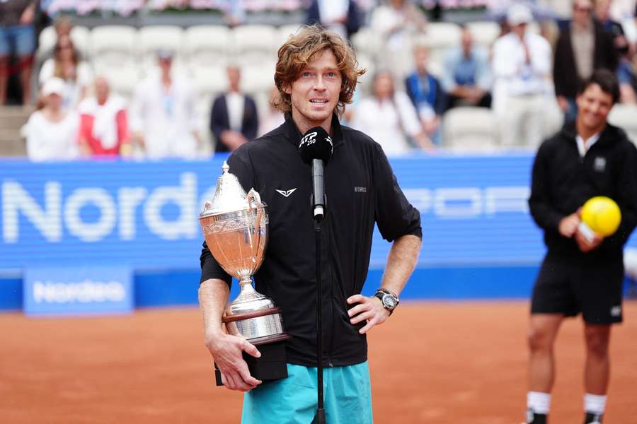 Rublev speaks after his victory Rublev speaks after his victory