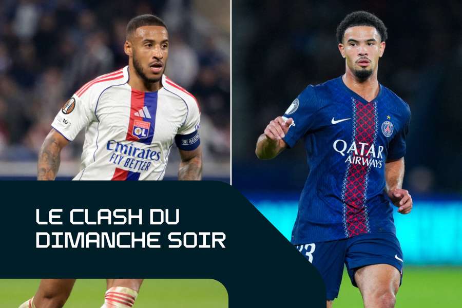 Corentin Tolisso face à Warren Zaïre-Emery