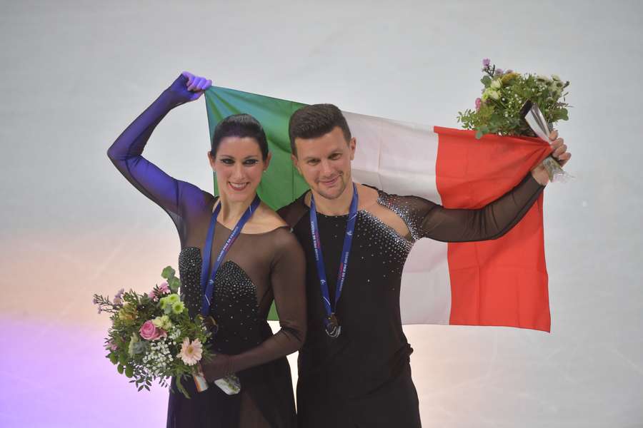 Charlene Guignard e Marco Fabbri