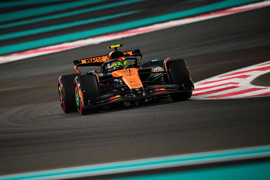 Lando Norris superou Verstappen por apenas 8 milésimos de segundo