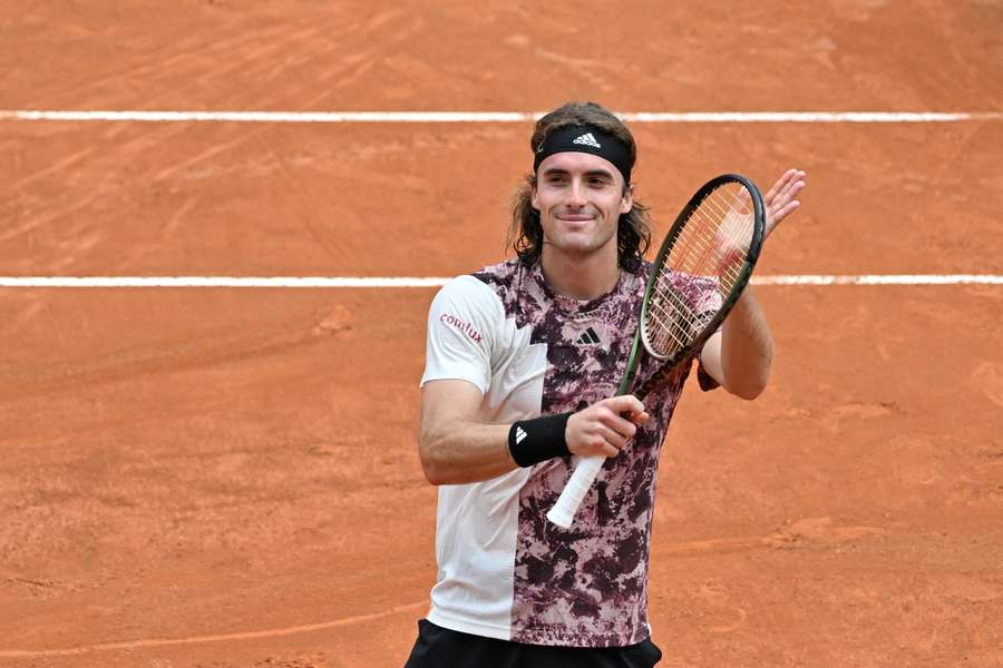 Tsitsipas präsentiert sich in Rom bislang in guter Verfassung