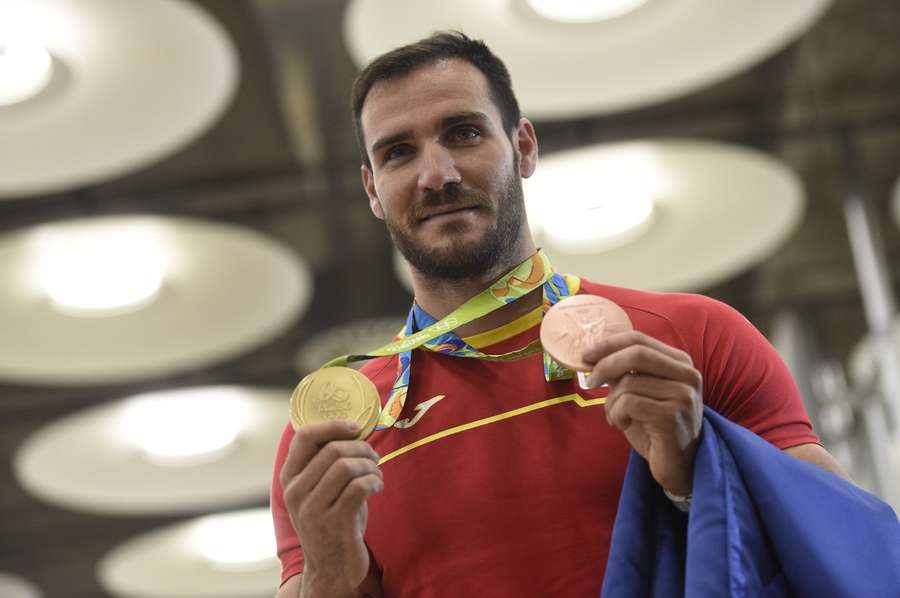 Saúl Craviotto es el que más medallas olímpicas a ganado para España junto a David Cal