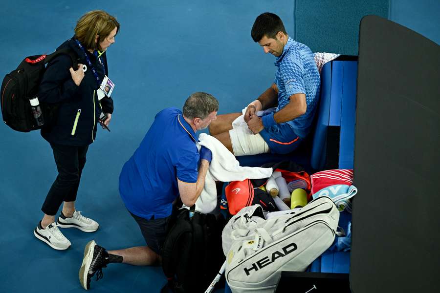 Djokovic derrotou Grigor Dimitrov em três sets na terceira rodada