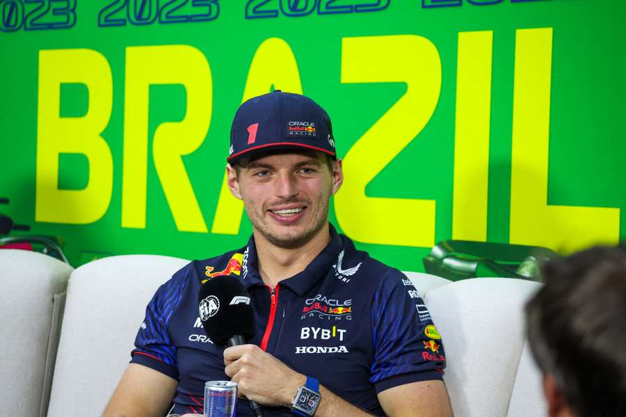 Verstappen in Brazilië