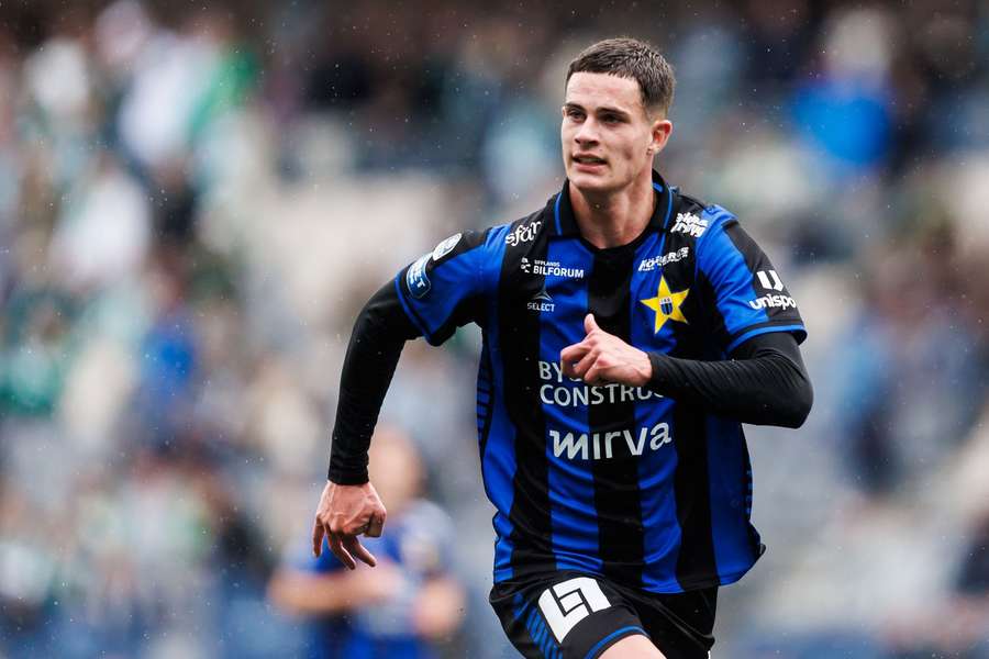 Robbie Ure scored Sirius' third in the win over Hammarby