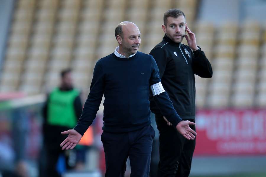 Bruno Pinheiro, treinador do Gil Vicente