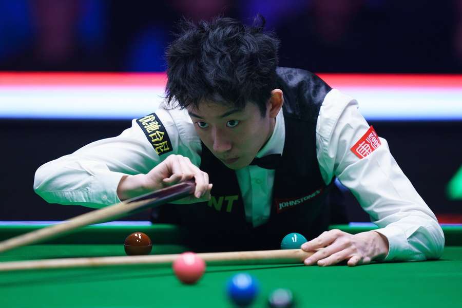 Wu Yize is one match away from a Masters final at the first time of asking