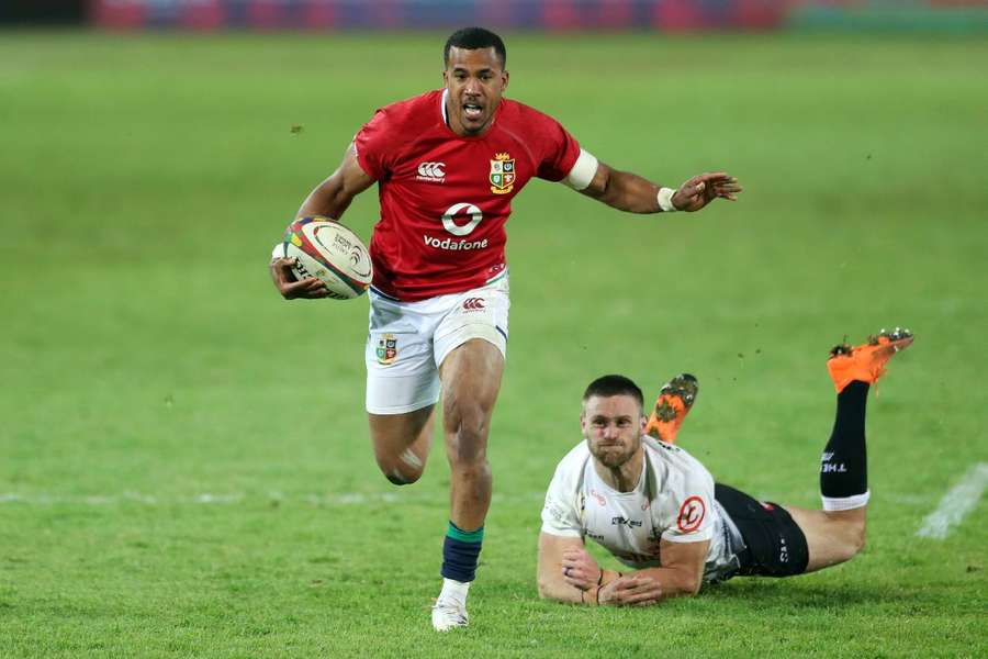 Watson in action for the British & Irish Lions 