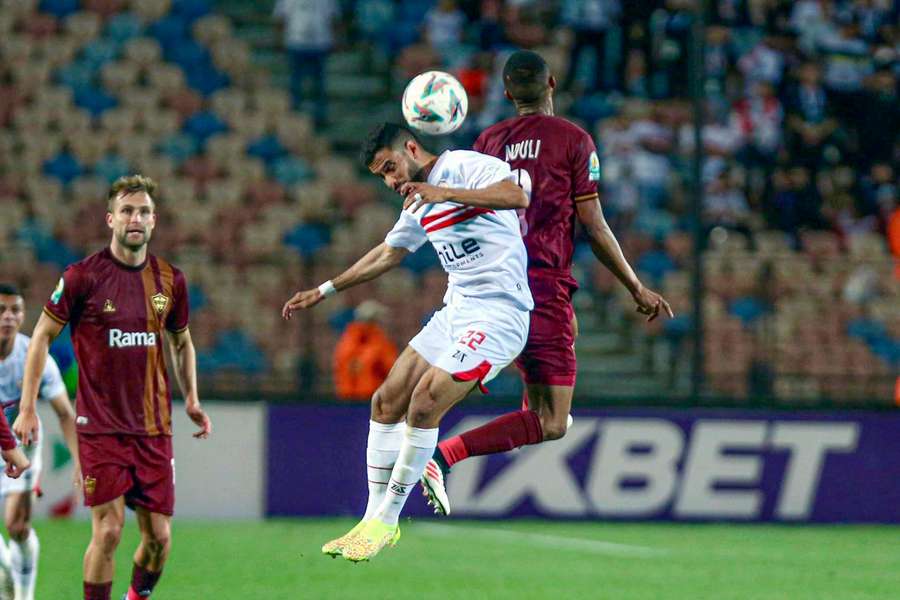 Stellenbosch beat Zamalek in the previous round 1-0, pictured above