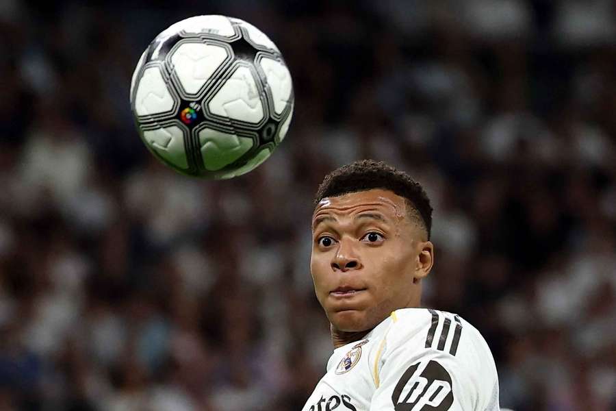 Kylian Mbappé avec le Real.