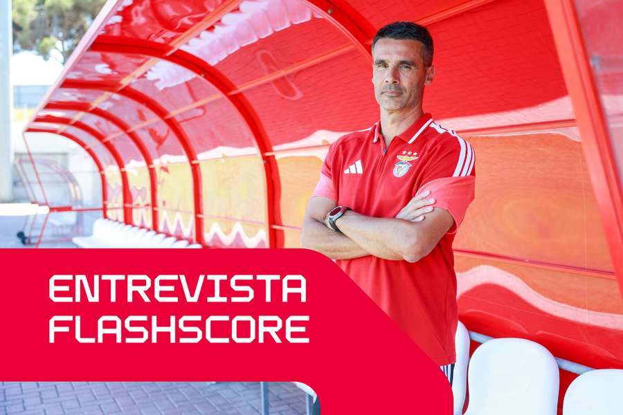 Nélson Veríssimo, treinador da equipa B do Benfica Nélson Veríssimo, treinador da equipa B do Benfica