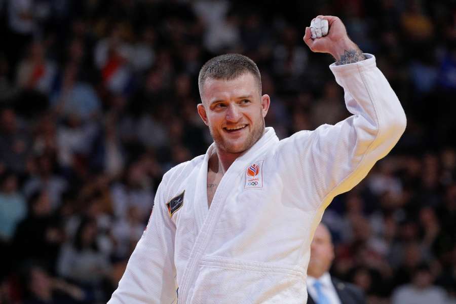 Michael Korrel pakte al zijn derde medaille op een grand slam dit jaar