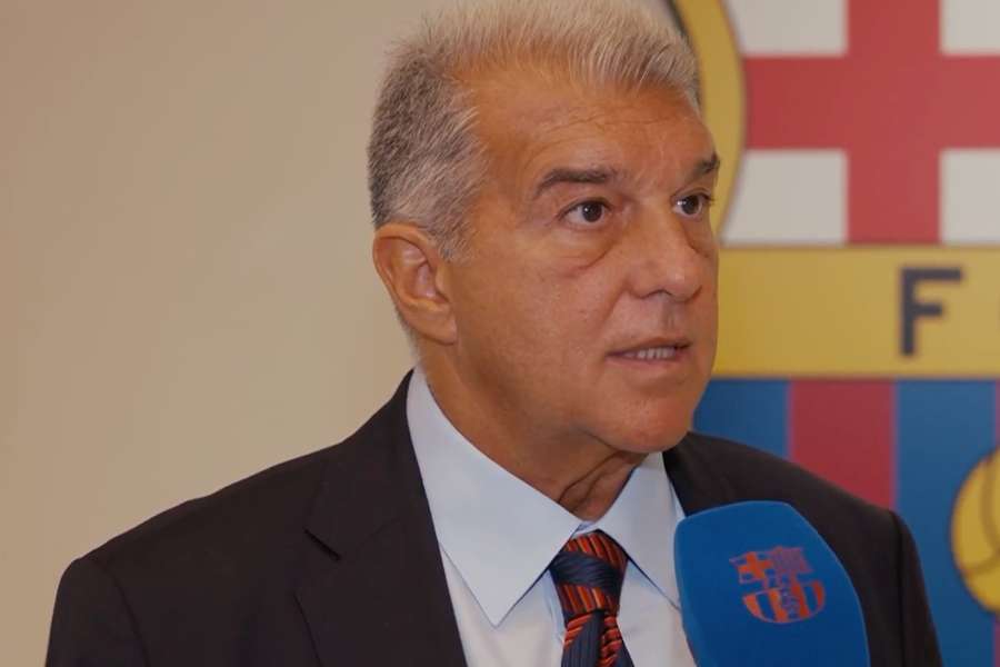Joan Laporta has insisted he wants to sign Julian Alvarez this summer Joan Laporta has insisted he wants to sign Julian Alvarez this summer