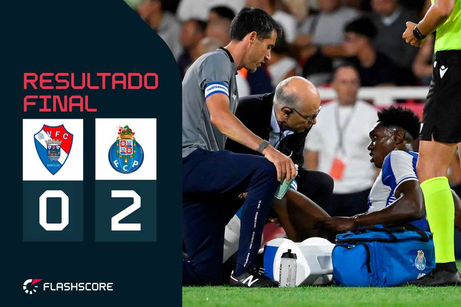 Froholdt marcou, mas Samu saiu lesionado