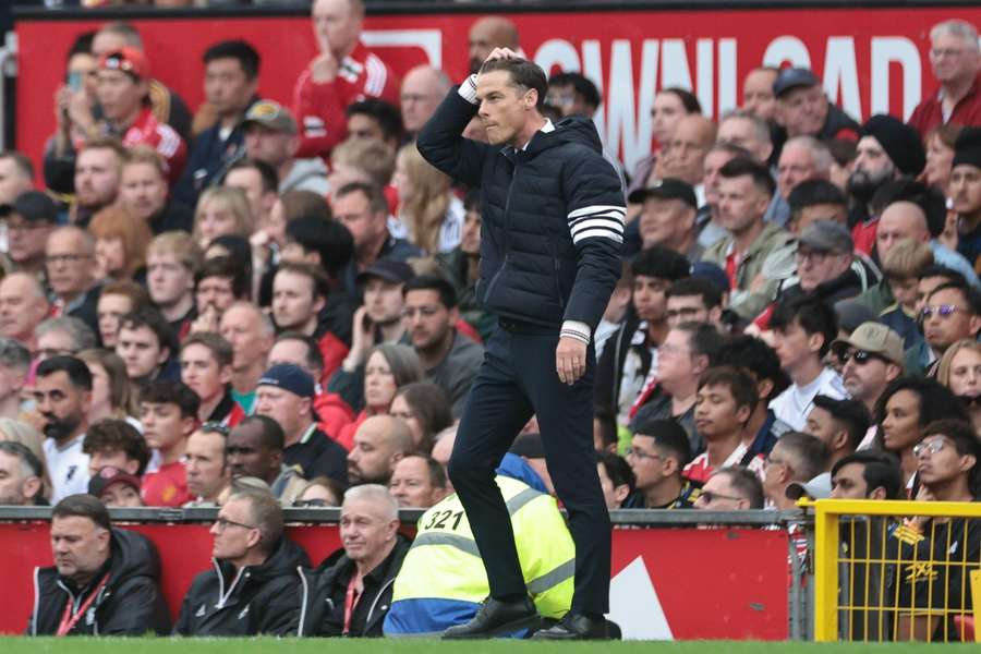 Burnley's Scott Parker on the touchline