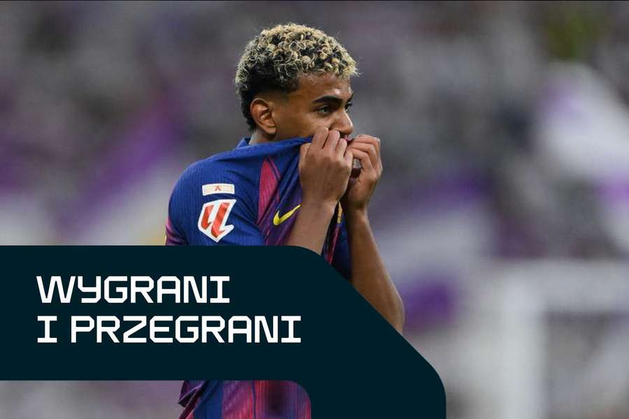 Lamine Yamal wygląda na przygnębionego po porażce Barcelony w El Clasico Lamine Yamal wygląda na przygnębionego po porażce Barcelony w El Clasico
