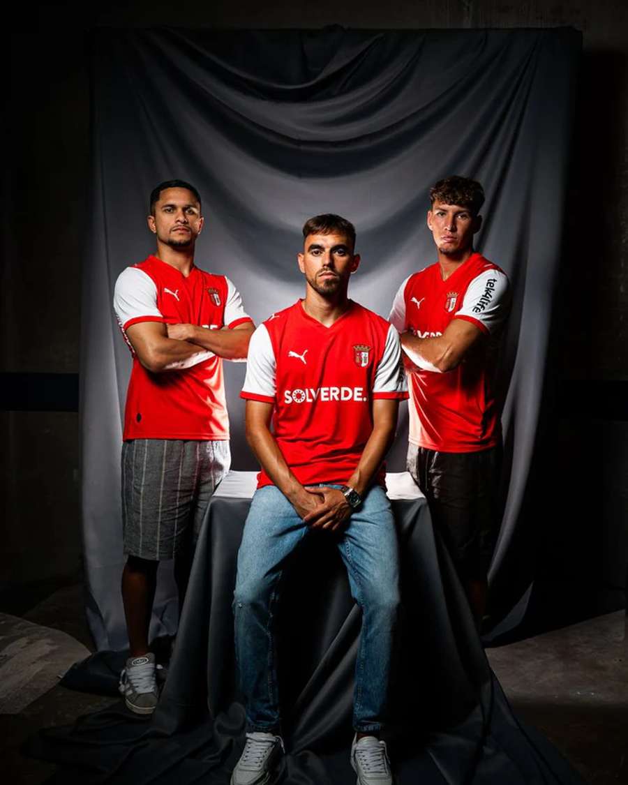 A camisola principal do SC Braga