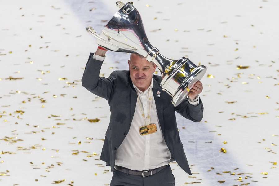 Serge Aubin feierte mit den Eisbären Berlin im April die Deutsche Meisterschaft.