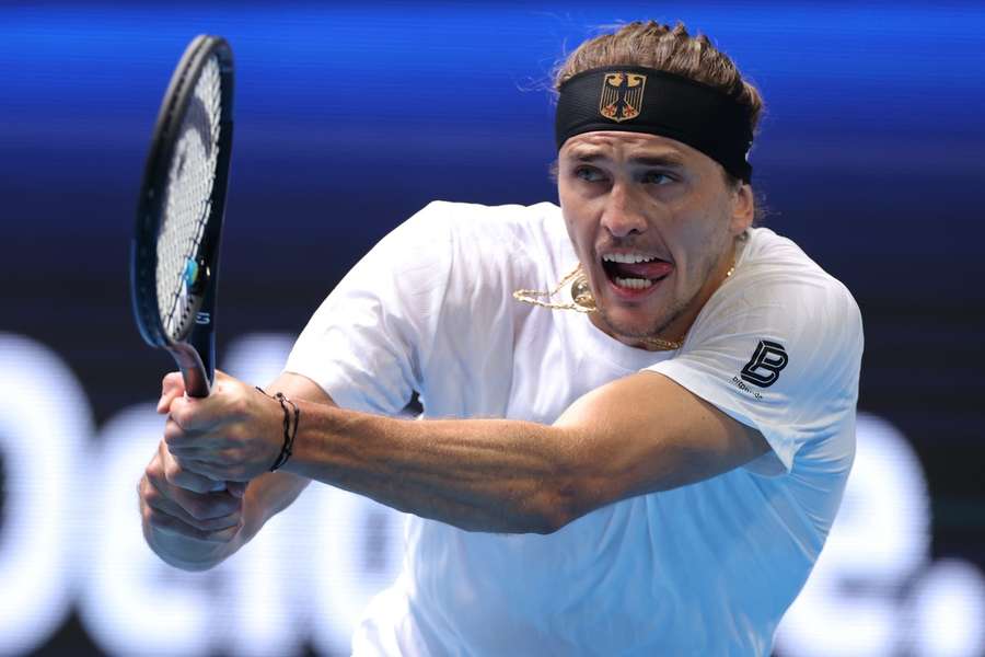 Alexander Zverev beim United Cup im vergangenen Jahr. Alexander Zverev beim United Cup im vergangenen Jahr.